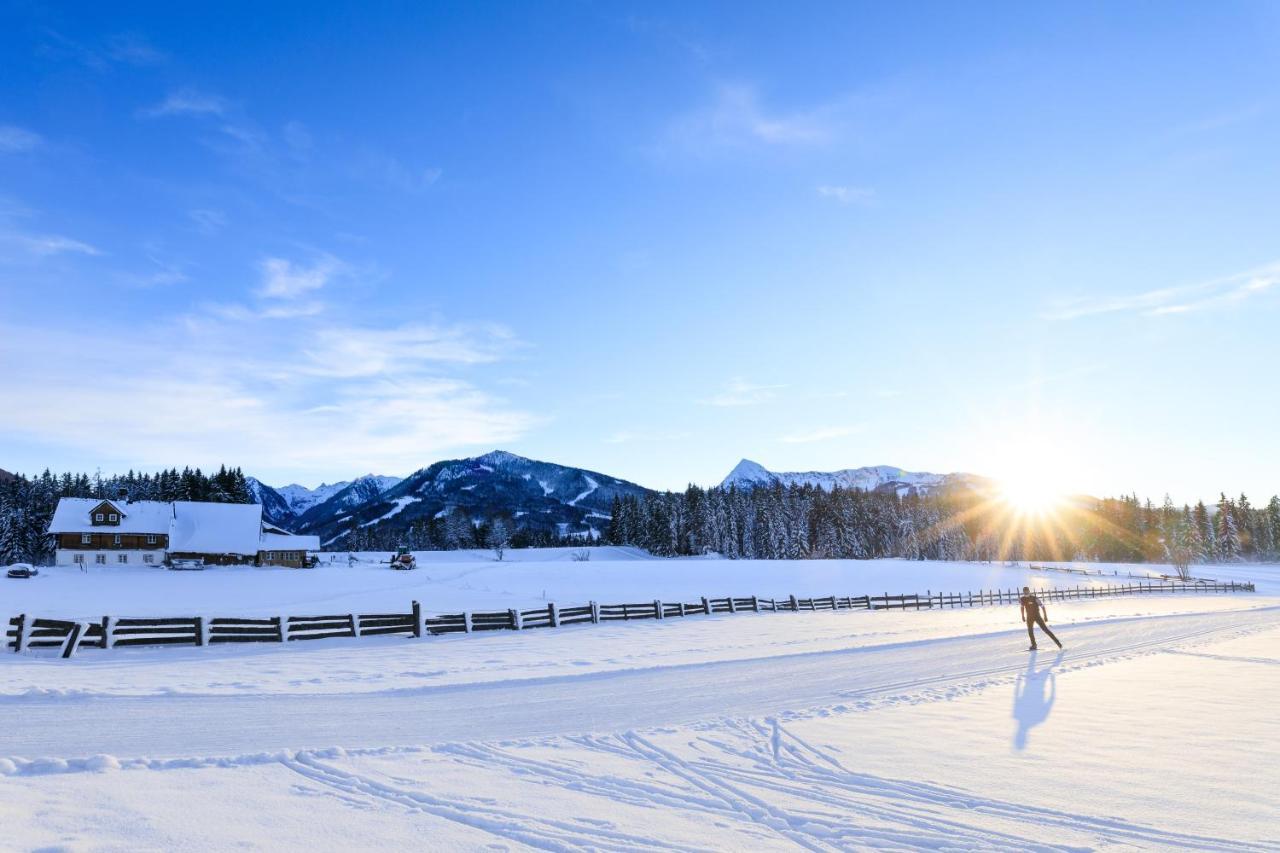 Ferienwohnung Bauernhof Helpferer Ramsau am Dachstein Exterior foto