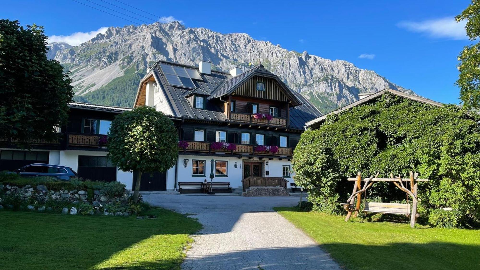 Ferienwohnung Bauernhof Helpferer Ramsau am Dachstein Exterior foto